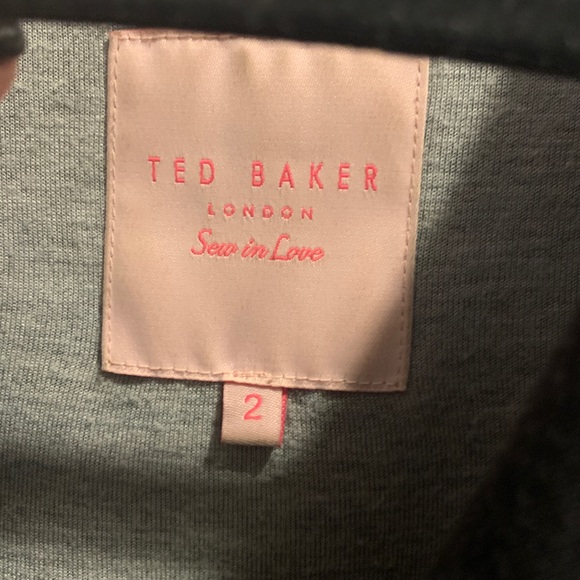 Ted Baker London Leather Jacket size 2 - Picture 3 of 3